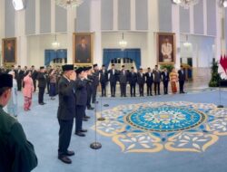 Presiden Prabowo Lantik Sejumlah Pejabat Baru di Istana Negara