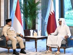 Indonesia Dorong Suara Dunia Hentikan Agresi, Prabowo Bertemu Emir Qatar