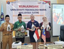 Delegasi UiTM Malaysia Kunjungi SMK Muhammadiyah Purwodadi, Jajaki Kolaborasi Teaching Factory