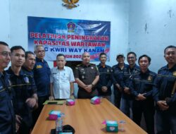 Pelatihan Wartawan DPC KWRI Way Kanan Tekankan Etika, Profesionalisme, dan Literasi Jurnalistik