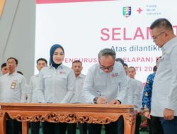 Sekda Way Kanan Hadiri Pelantikan Pengurus PMI Kabupaten se-Lampung Masa Bakti 2025–2030