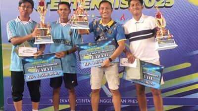 Way Kanan Raih Juara II di Lampung Entertennis 2025, Pemkab Tegaskan Komitmen Dukung Pembinaan Olahraga
