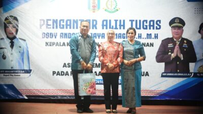 Bupati Ayu Asalasiyah Hadiri Acara Pengantar Alih Tugas Kepala Kejaksaan Negeri Way Kanan Dody Andohar Jaya Sinaga