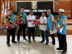 KONI Kabupaten Way Kanan menggelar Musyawarah Olahraga Nasional Indra Septa Purnama Terpilih menjadi Ketua