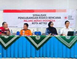 Mitigasi Bencana PMI Metro Gandeng lintas Sektoral