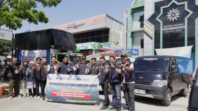 Muhammadiyah Salurkan Amanah Masyarakat Lampung Berupa Bantuan Logistik dan 500 Family Kit Untuk Korban Banjir Sumatera Barat