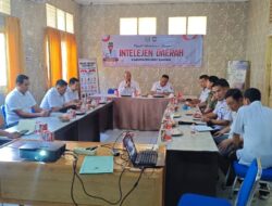 Rapat Koordinasi Intelijen Daerah, Kesbangpol Way Kanan Fokus Jaga Stabilitas Keamanan