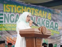 Istighosah Akbar Warnai HUT ke-27 Way Kanan, Ribuan Jamaah Padati Lapangan Pemkab