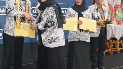 PGRI Way Kanan Raih Penghargaan Tata Kelola Keuangan Terbaik di Konkernas II PGRI 2026