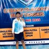 Aldavi Kenzi Shaka Raih Juara 1 Tunggal Pelajar U-17 di Porkab PBSI Way Kanan 2026