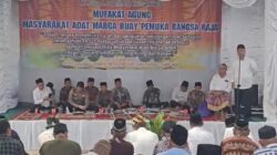 Mufakat Agung Digelar, Marga Buay Pemuka Bangsa Raja Pertanyakan Legalitas Perluasan Register 44 Sungai Muara Dua