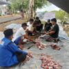 LAZNAS Dewan Dakwah Bersama Takmir As Shobirin Gelar Penyembelihan Hewan Qurban