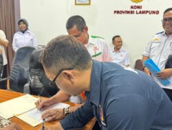KONI Way Kanan Hadiri Rakor Penetapan Cabor Porprov Lampung X 2026, Fokus Siapkan Atlet Berprestasi