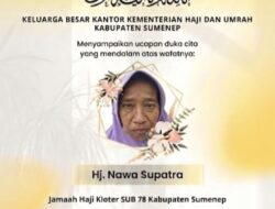 Usai Tuntaskan Wukuf dan Armuzna, Jamaah Haji Asal Dasuk Sumenep Wafat di Makkah