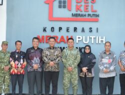 Sekda Way Kanan Hadiri Launching Nasional Koperasi Desa Merah Putih, 227 Kopdes Telah Terbentuk