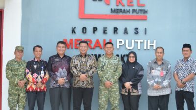 Sekda Way Kanan Hadiri Launching Nasional Koperasi Desa Merah Putih, 227 Kopdes Telah Terbentuk