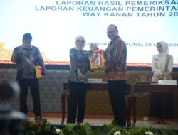 Way Kanan Pertahankan Opini WTP ke-16 Kali Berturut-turut atas LKPD Tahun 2025