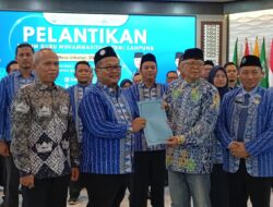 FGM Lampung Resmi Dilantik, Siap Tingkatkan Profesionalisme Guru Muhammadiyah