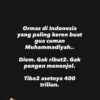 Denny Siregar Sebut Muhammadiyah Ormas Paling Keren di Indonesia