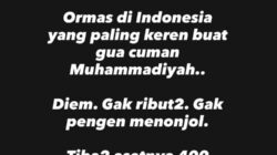 Denny Siregar Sebut Muhammadiyah Ormas Paling Keren di Indonesia