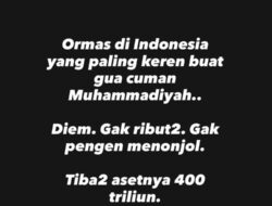 Denny Siregar Sebut Muhammadiyah Ormas Paling Keren di Indonesia
