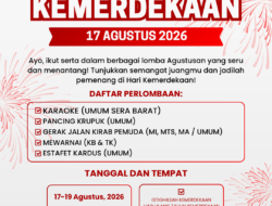Semarak HUT RI ke-81, Pemdes Sera Barat Gelar “Lomba Harmoni Kemerdekaan”