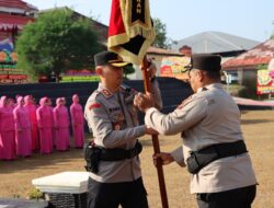 Pisah Sambut Kapolres Way Kanan Berlangsung Khidmat