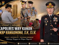 Profil AKBP Ramadhona, S.H., S.I.K., Dari Perwira Brimob Kini Jabat Kapolres Way Kanan