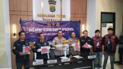 Kurang dari 12 Jam, Terduga Pelaku Pembunuhan Security PT AKG Sungsang Serahkan Diri ke Polres Way Kanan