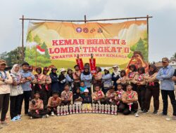 SMP MMT Mercubuana Raih Juara 2 Kemah Bhakti dan LT II Pramuka Kwaran Way Kenanga