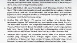 Muhammadiyah Wonosobo Tegas Tolak Penggusuran Sepihak KB Aisyiyah Azzahra