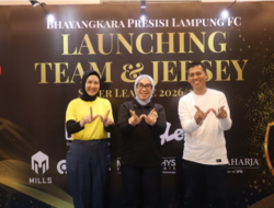 Tatap Musim 2026/2027, Bupati Ayu Hadiri Launching Team dan Jersey Bhayangkara Presisi Lampung FC