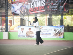 Turnamen Tenis Beregu Semarakkan HUT Ke-81 Kemerdekaan RI di Way Kanan