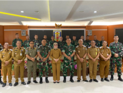 Bupati Ayu Sambut KKL Pasis Seskoad, Bahas Karhutla dan Pemantauan Wilayah Way Kanan