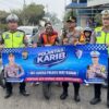 Polres Way Kanan Perkuat Pengamanan Jam Sibuk
