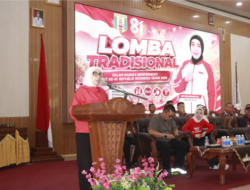 Perkuat Kebersamaan, Pemkab Way Kanan Gelar Perlombaan Tradisional HUT Ke-81 RI