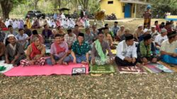 Warga Banjit Sambut Hujan Pertama Pasca Doa Bersama